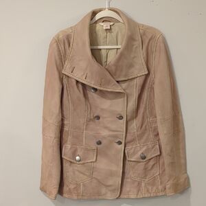 Sundance Leather Jacket Tan 🤎 size Large